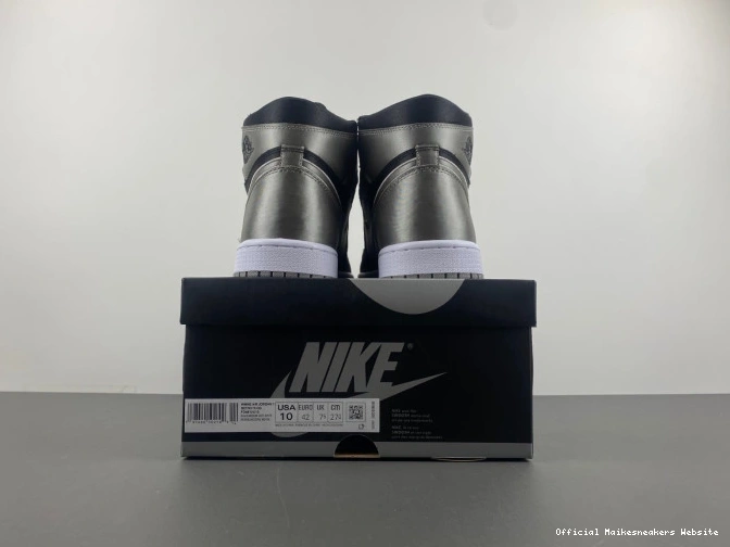 Official Maikesneakers Satin Shadow High WMNS Air Jordan OG 1 FD4810-010 0727